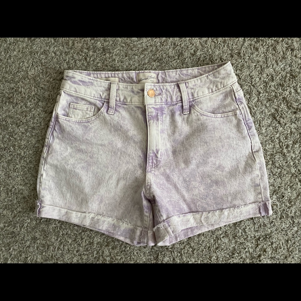 Woman’s Jean Denim Shorts Vintage Midi Universal Thread size 4/27